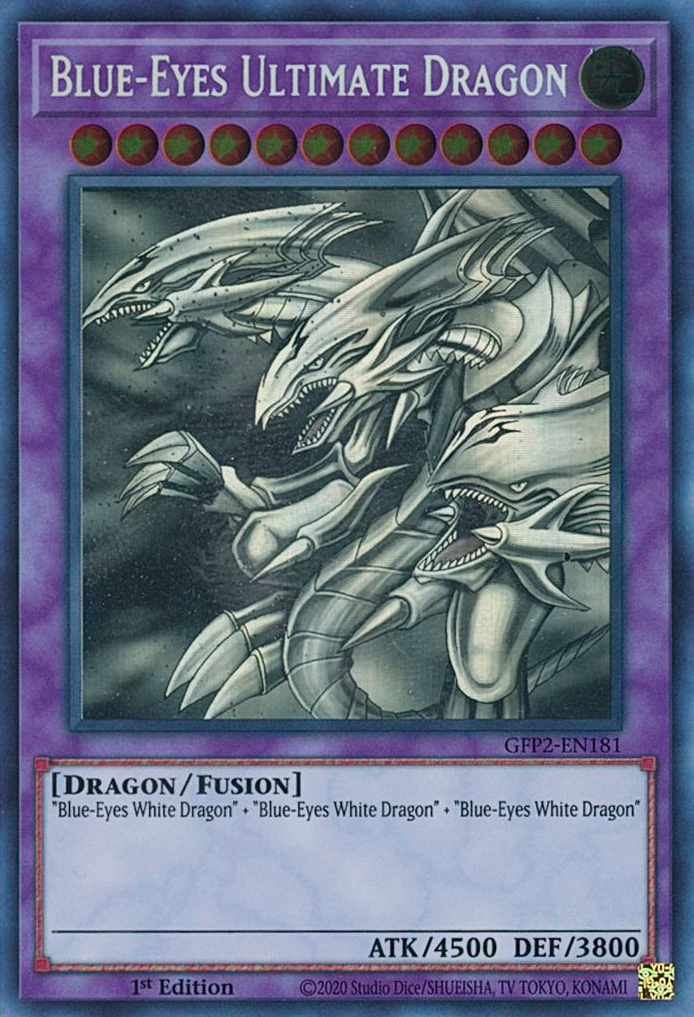 Blue-Eyes Ultimate Dragon [GFP2-EN181] Ghost Rare | Nerdhalla Games