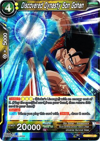 Discovered Dynasty Son Gohan [BT4-083] | Nerdhalla Games