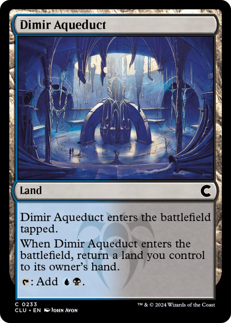 Dimir Aqueduct [Ravnica: Clue Edition] | Nerdhalla Games