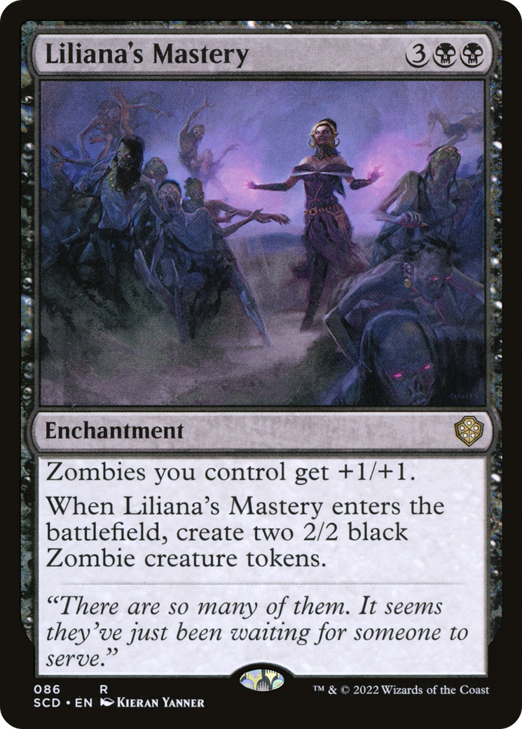 Liliana's Mastery [Starter Commander Decks] | Nerdhalla Games