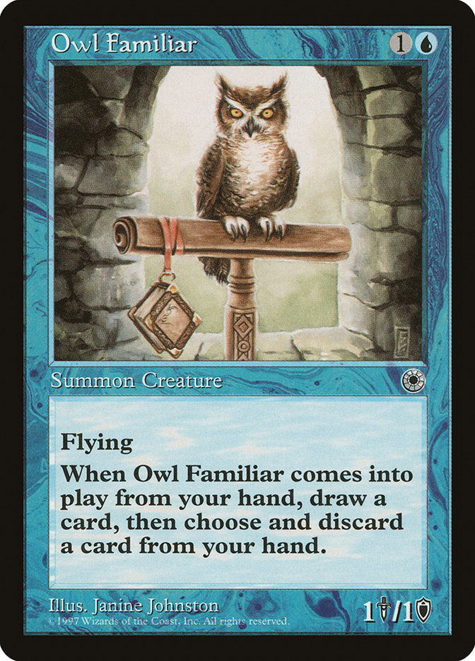 Owl Familiar [Portal] | Nerdhalla Games