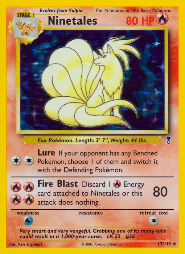 Ninetales (17/110) [Legendary Collection] | Nerdhalla Games