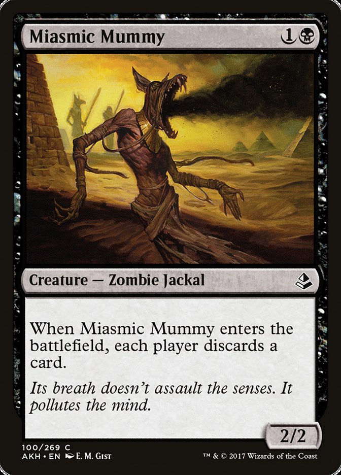 Miasmic Mummy [Amonkhet] | Nerdhalla Games