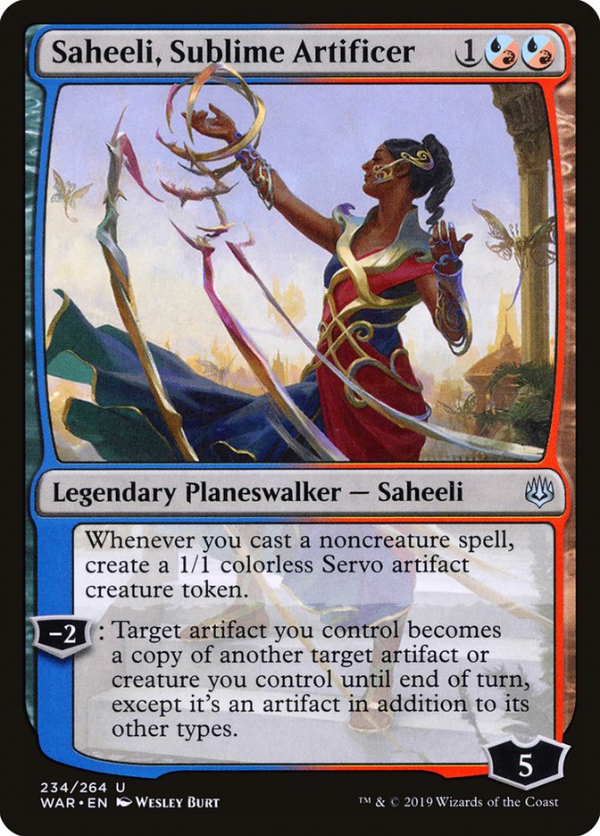 Saheeli, Sublime Artificer [War of the Spark] | Nerdhalla Games