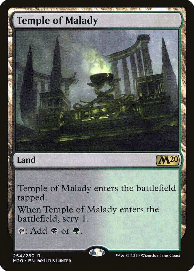 Temple of Malady [Core Set 2020] | Nerdhalla Games