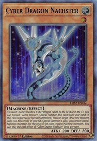 Cyber Dragon Nachster (Green) [LDS2-EN032] Ultra Rare | Nerdhalla Games