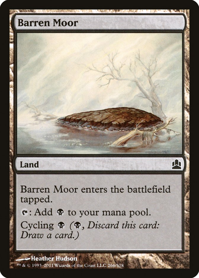 Barren Moor [Commander 2011] | Nerdhalla Games