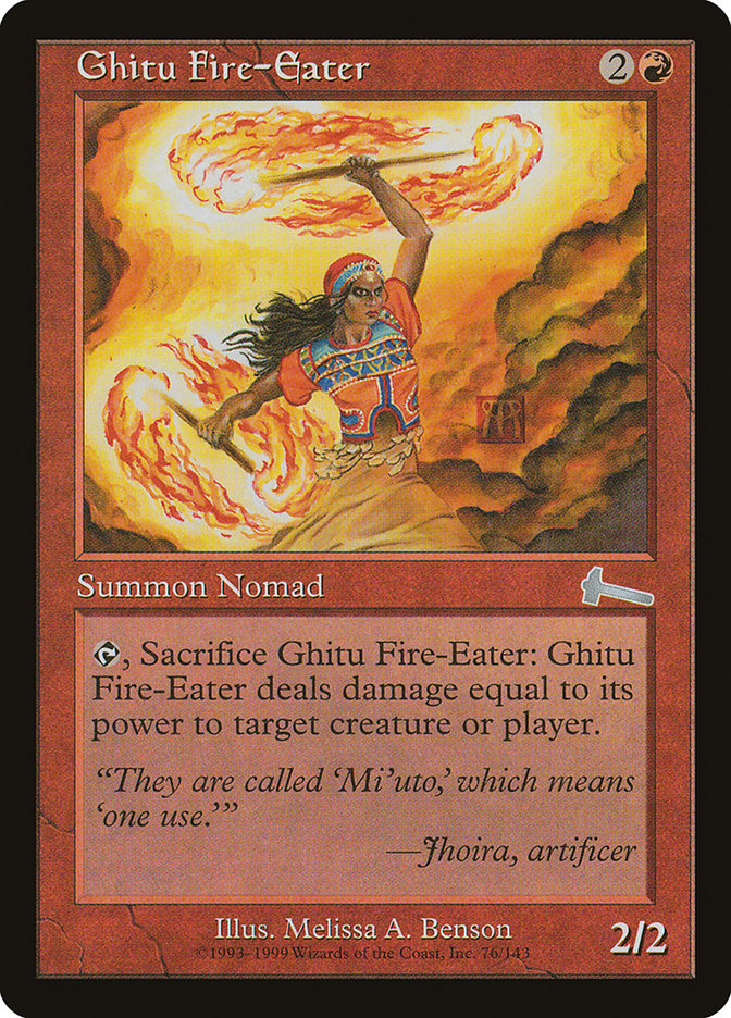 Ghitu Fire-Eater [Urza's Legacy] | Nerdhalla Games