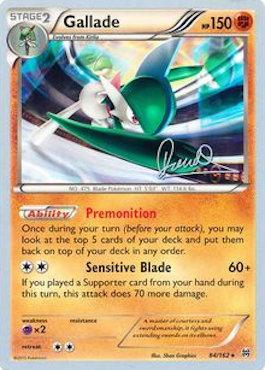 Gallade (84/162) (Infinite Force - Diego Cassiraga) [World Championships 2017] | Nerdhalla Games