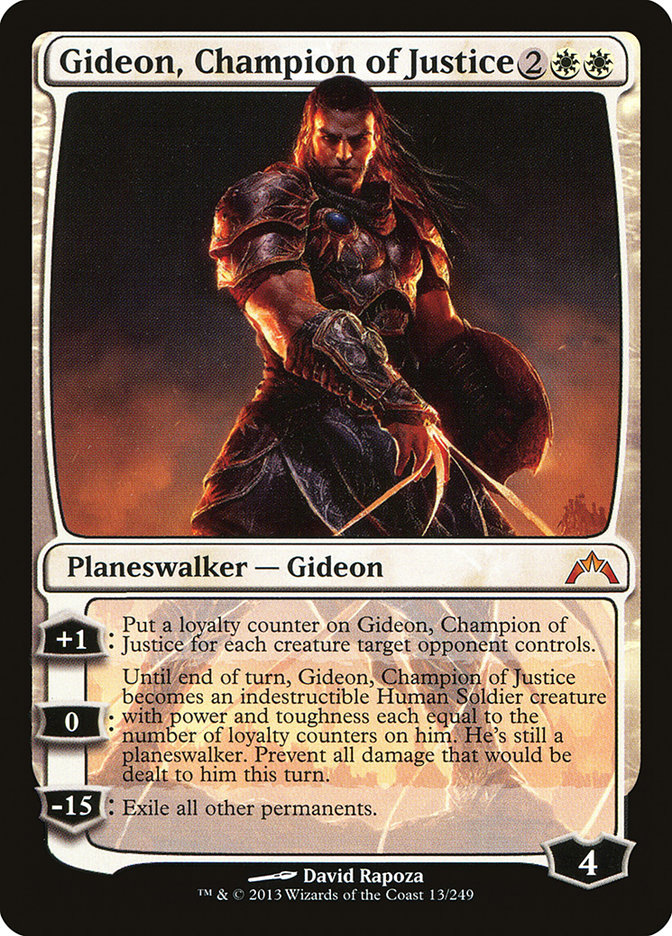 Gideon, Champion of Justice [Gatecrash] | Nerdhalla Games