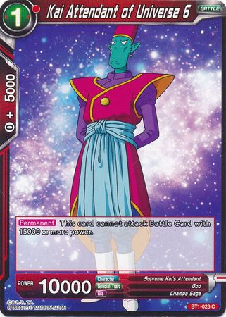 Kai Attendant of Universe 6 [BT1-023] | Nerdhalla Games