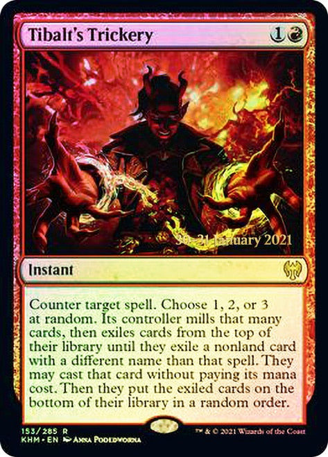 Tibalt's Trickery  [Kaldheim Prerelease Promos] | Nerdhalla Games