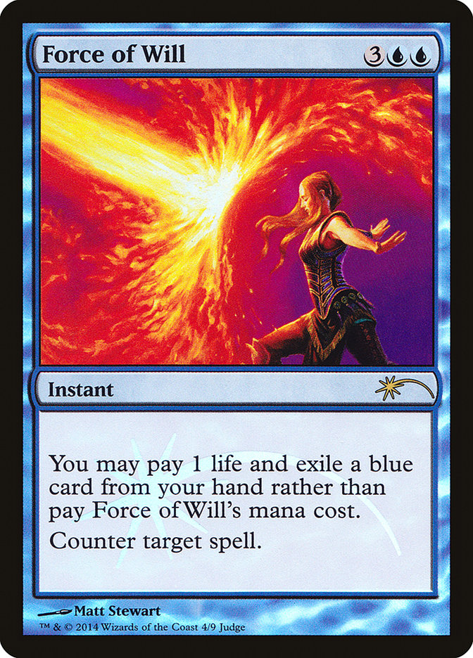 Force of Will [Judge Gift Cards 2014] | Nerdhalla Games