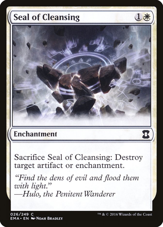 Seal of Cleansing [Eternal Masters] | Nerdhalla Games