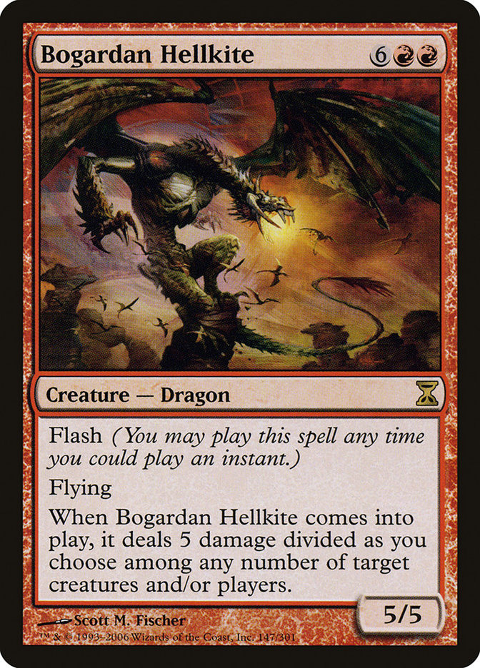 Bogardan Hellkite [Time Spiral] | Nerdhalla Games