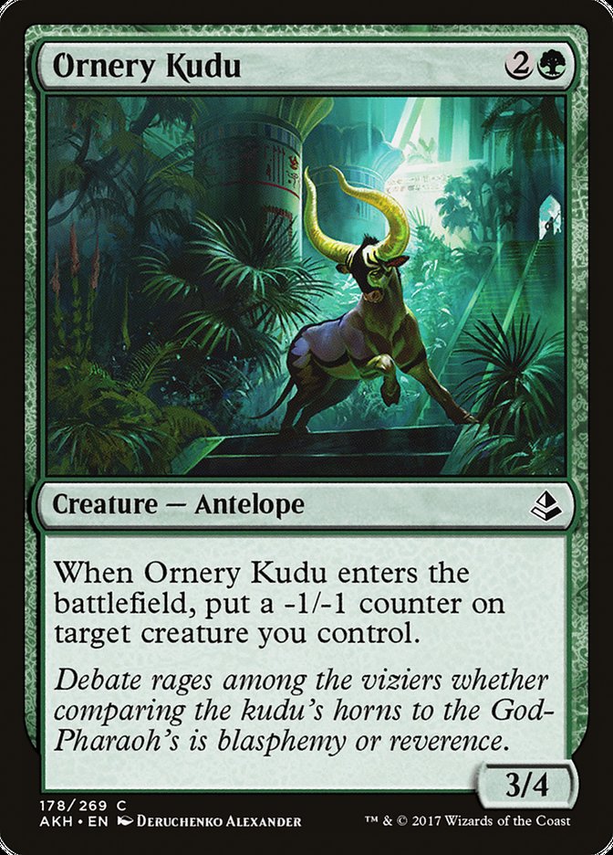 Ornery Kudu [Amonkhet] | Nerdhalla Games