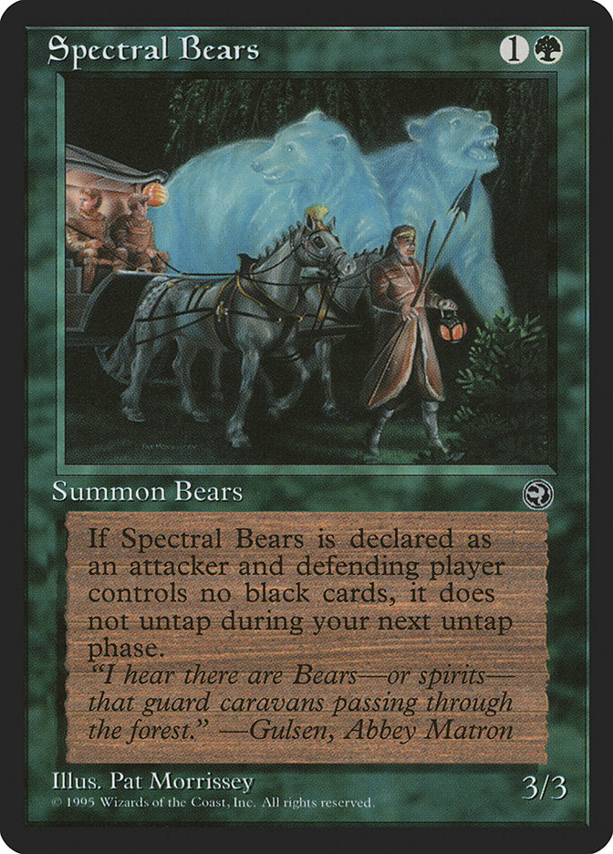 Spectral Bears [Homelands] | Nerdhalla Games