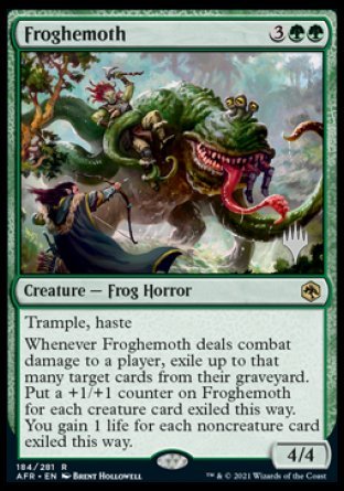 Froghemoth (Promo Pack) [Dungeons & Dragons: Adventures in the Forgotten Realms Promos] | Nerdhalla Games