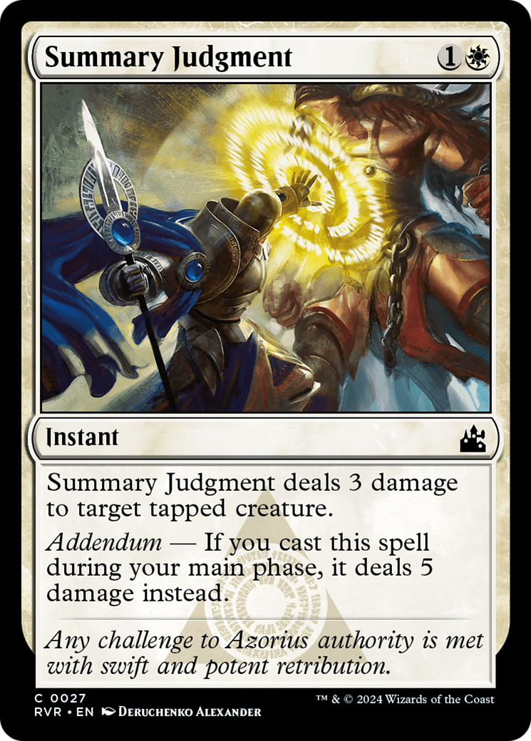 Summary Judgment [Ravnica Remastered] | Nerdhalla Games