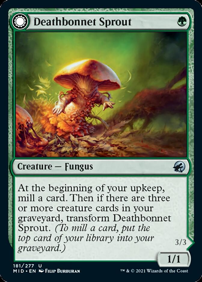 Deathbonnet Sprout // Deathbonnet Hulk [Innistrad: Midnight Hunt] | Nerdhalla Games