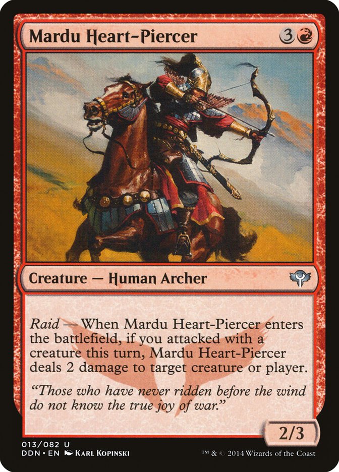 Mardu Heart-Piercer [Duel Decks: Speed vs. Cunning] | Nerdhalla Games