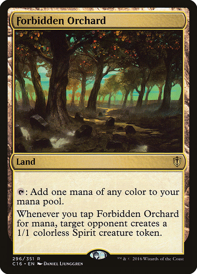 Forbidden Orchard [Commander 2016] | Nerdhalla Games