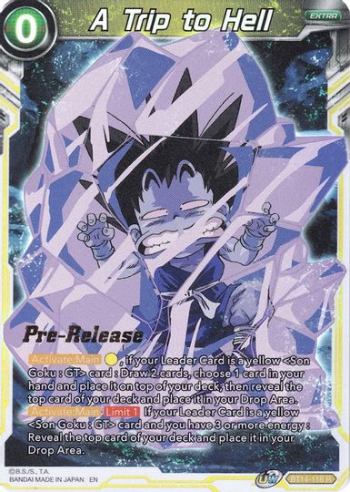 A Trip to Hell (BT14-118) [Cross Spirits Prerelease Promos] | Nerdhalla Games