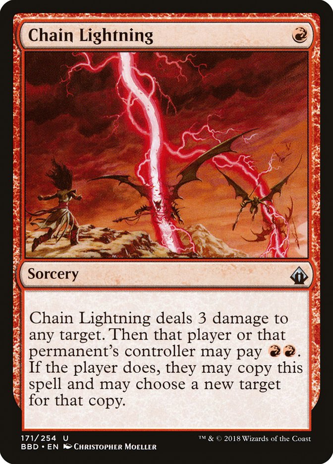 Chain Lightning [Battlebond] | Nerdhalla Games