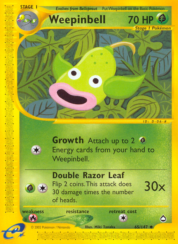 Weepinbell (65/147) [Aquapolis] | Nerdhalla Games