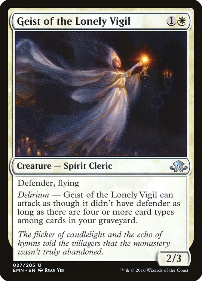 Geist of the Lonely Vigil [Eldritch Moon] | Nerdhalla Games