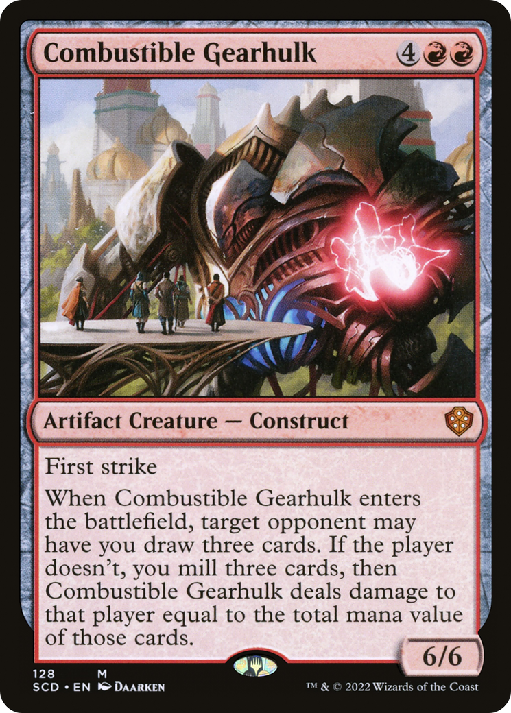 Combustible Gearhulk [Starter Commander Decks] | Nerdhalla Games