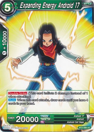 Expanding Energy Android 17 [BT2-088] | Nerdhalla Games