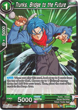 Trunks, Bridge to the Future [BT3-062] | Nerdhalla Games