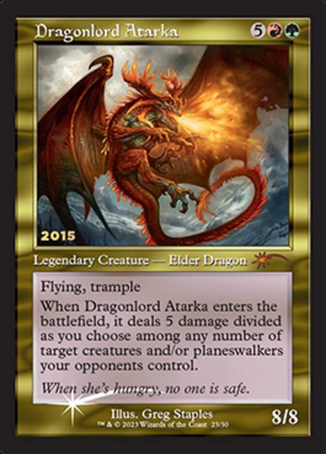 Dragonlord Atarka [30th Anniversary Promos] | Nerdhalla Games