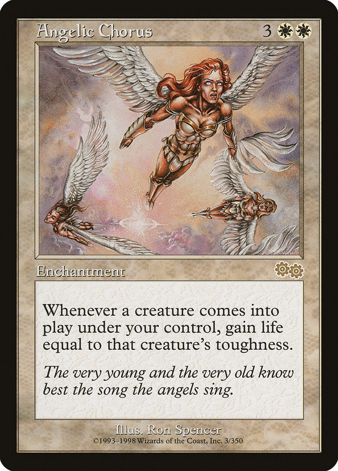 Angelic Chorus [Urza's Saga] | Nerdhalla Games