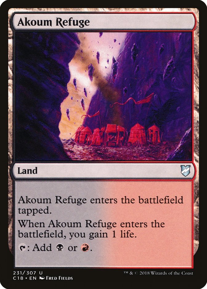 Akoum Refuge [Commander 2018] | Nerdhalla Games