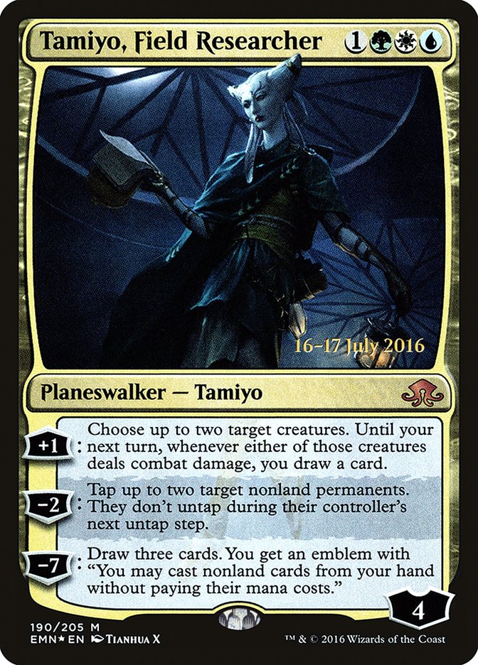 Tamiyo, Field Researcher  [Eldritch Moon Prerelease Promos] | Nerdhalla Games