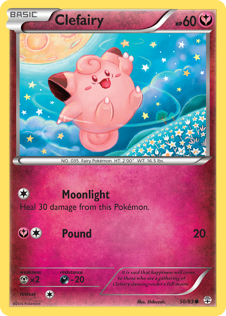 Clefairy (50/83) [XY: Generations] | Nerdhalla Games