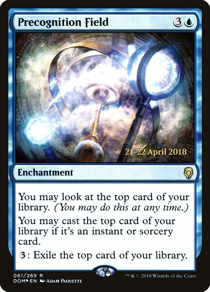 Precognition Field  [Dominaria Prerelease Promos] | Nerdhalla Games