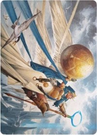 Linvala, Shield of Sea Gate Art Card [Zendikar Rising Art Series] | Nerdhalla Games