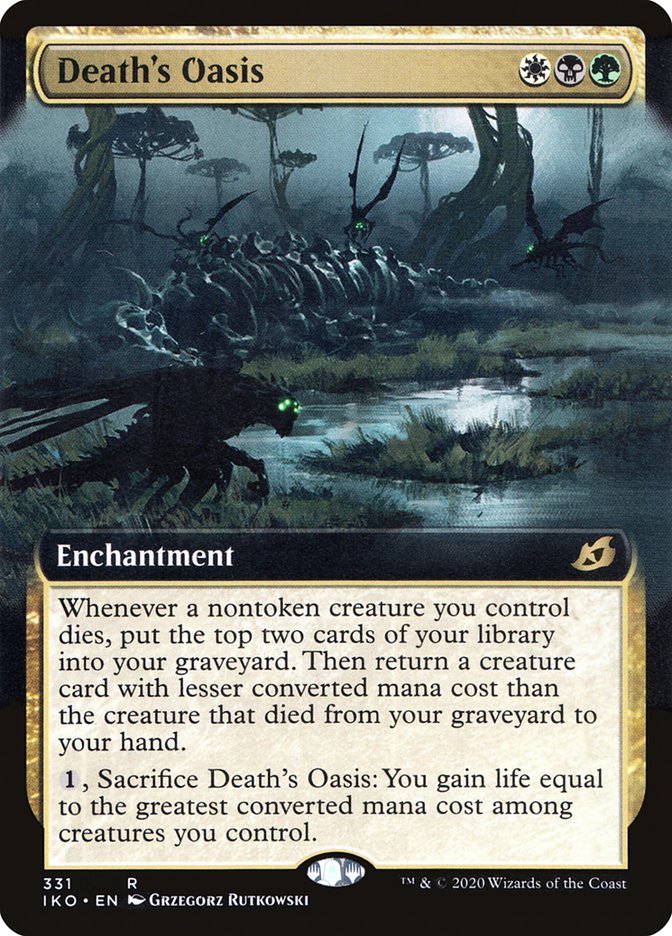 Death's Oasis (Extended Art) [Ikoria: Lair of Behemoths] | Nerdhalla Games