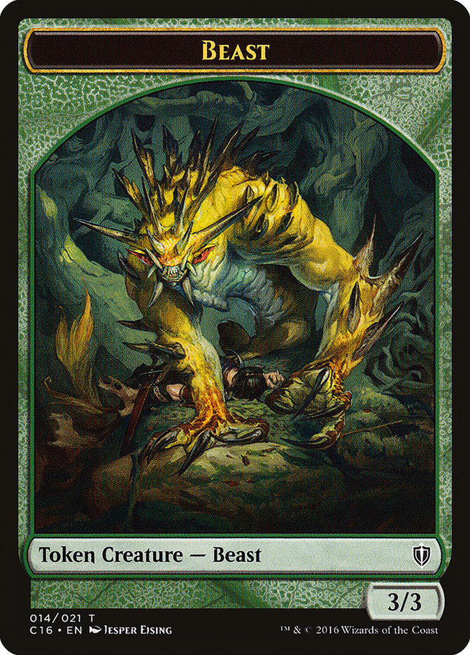 Beast [Commander 2016 Tokens] | Nerdhalla Games