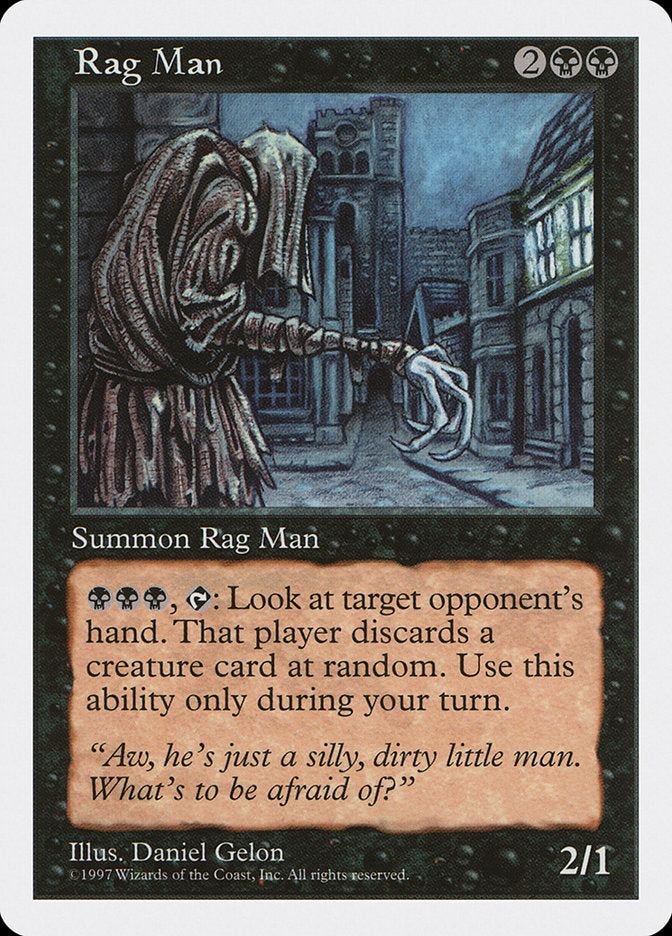 Rag Man [Fifth Edition] | Nerdhalla Games