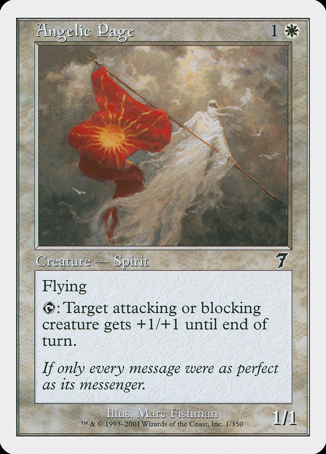 Angelic Page [Seventh Edition] | Nerdhalla Games