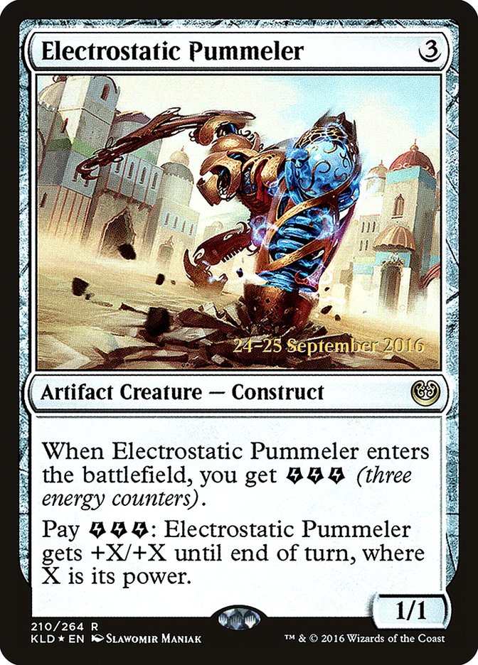 Electrostatic Pummeler  [Kaladesh Prerelease Promos] | Nerdhalla Games