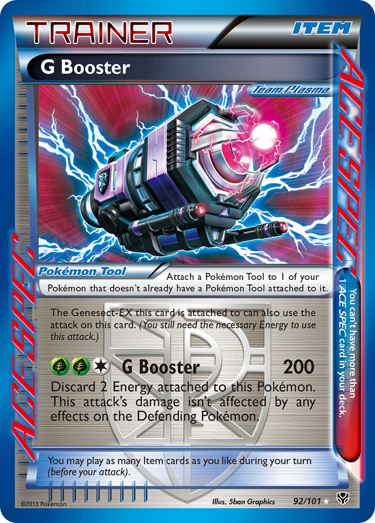 G Booster (92/101) [Black & White: Plasma Blast] | Nerdhalla Games