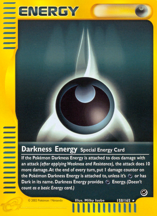 Darkness Energy (158/165) [Expedition: Base Set] | Nerdhalla Games