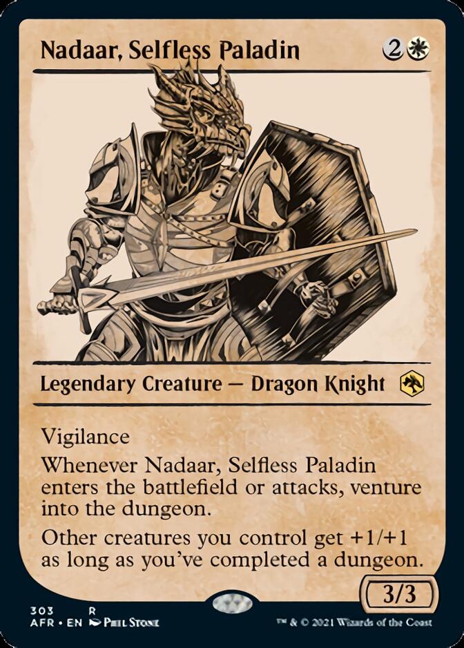 Nadaar, Selfless Paladin (Showcase) [Dungeons & Dragons: Adventures in the Forgotten Realms] | Nerdhalla Games