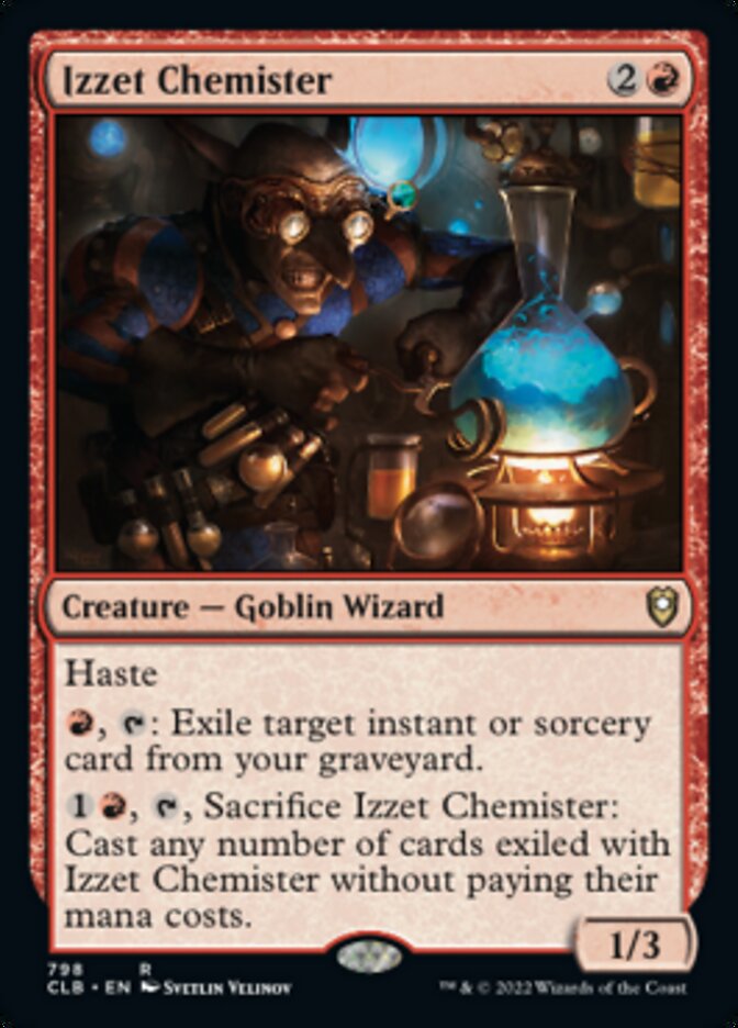 Izzet Chemister [Commander Legends: Battle for Baldur's Gate] | Nerdhalla Games