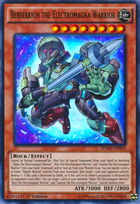 Berserkion the Electromagna Warrior [SDMY-EN004] Ultra Rare | Nerdhalla Games